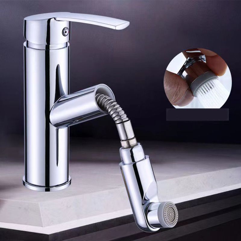 Skorter | Contemporary Vessel Faucet Pull-Down Faucet with Single Handle