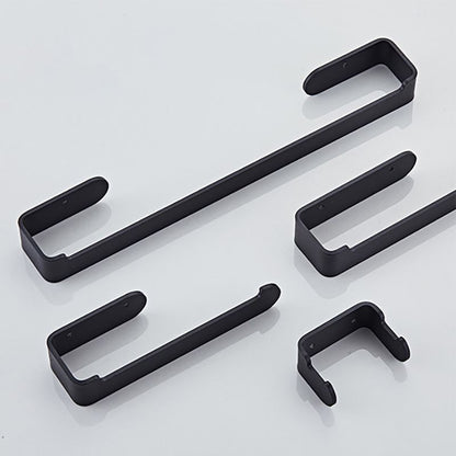 Skorter | Aluminum Alloy Bathroom Set 4-piece Modern Style Bathroom Hardware Set