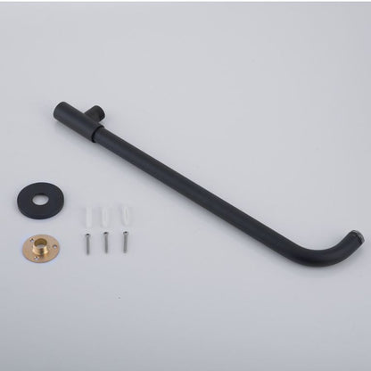 Skorter | Contemporary Style Shower Head Plastic Fixed Shower Head in Round and Square Shape