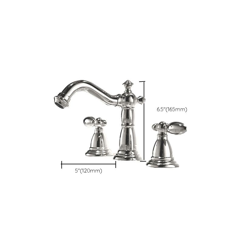 Skorter | Traditional Roman Bathtub Faucet Set Copper Fixed Deck Mount with Handles