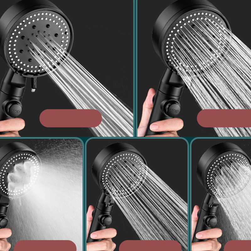 Skorter | 5 setting patterns shower head plastic round handheld shower head
