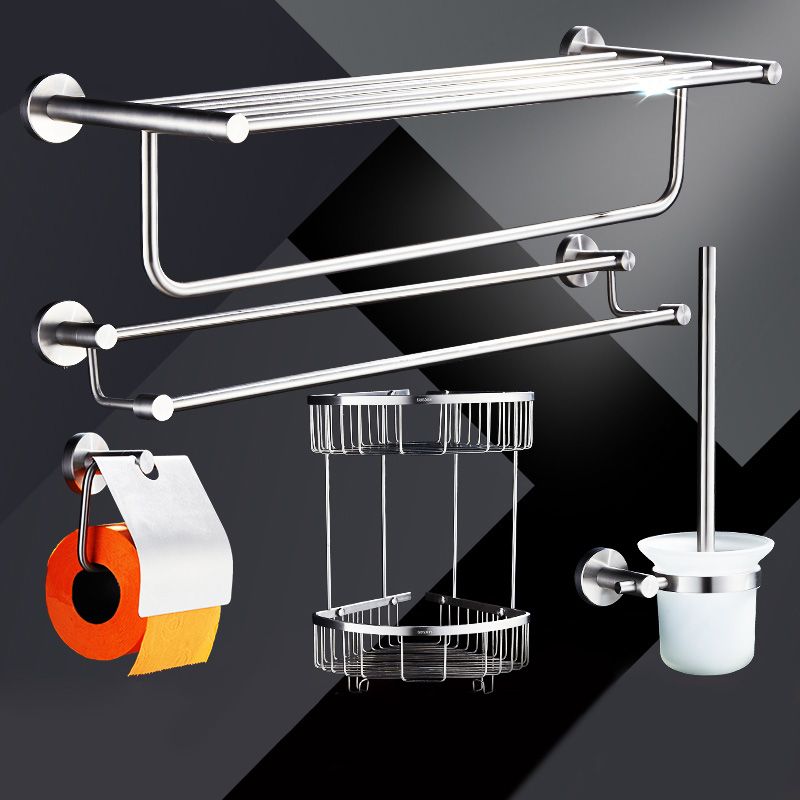 Skorter | Chrome Traditional Bathroom Accessories Set Stainless Steel Bathroom Set