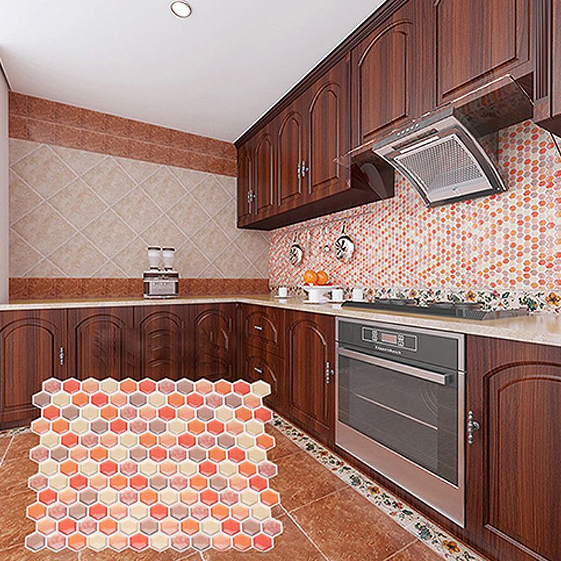Skorter | Colorful Mosaic Peel & Stick Tile Waterproof for Back Wall