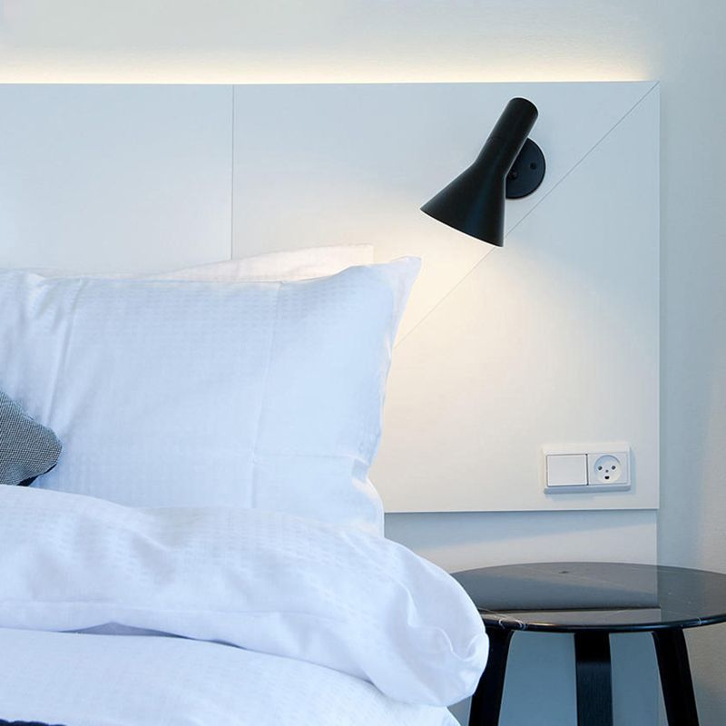 Skorter | Industriell vägglampa konisk vägglampa med aluminiumskärm