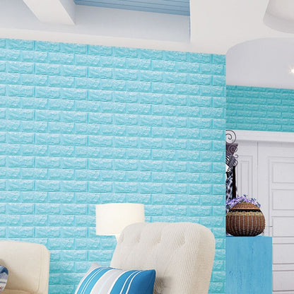 Skorter | 3D Faux-Brick Wall Panel Peel and Press Foam Living Room Waterproof Wall Ceiling