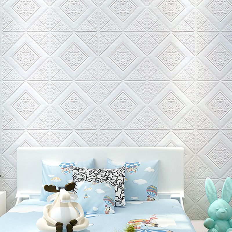 Skorter | 3D embossed interior wall covering Self-adhesive geometric texture wall covering