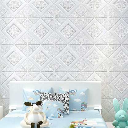 Skorter | 3D embossed interior wall covering Self-adhesive geometric texture wall covering