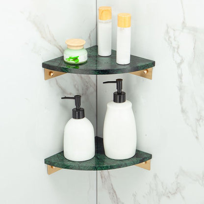 Skorter | Brass Bathroom Accessory Set Marble Bathroom Accessory Set for Home