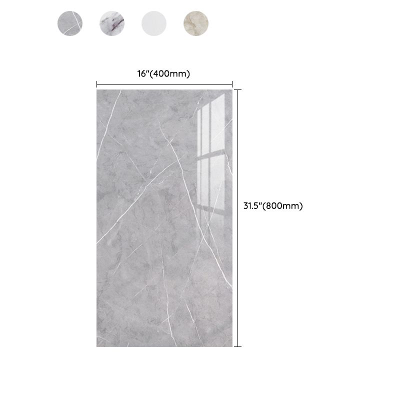 Skorter | 2-Pack 16" X 32" PVC Rectangular Peel & Stick Subway Tiles for Kitchen and Bathroom