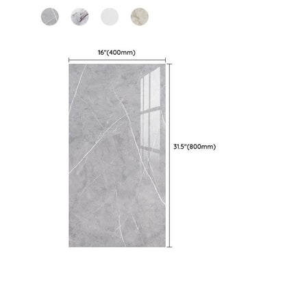 Skorter | 2-Pack 16" X 32" PVC Rectangular Peel & Stick Subway Tiles for Kitchen and Bathroom