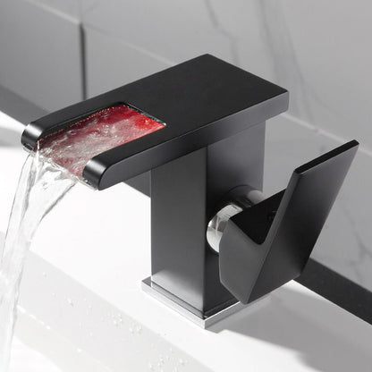 Skorter | Basin faucet lever handle waterfall outlet bathroom fixture