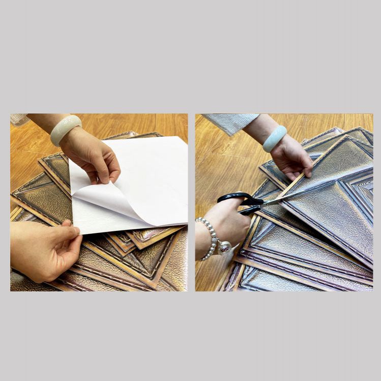 Skorter | 3D Three-Dimensional Panel Wall Beautiful Style Living Room Bedroom Wall Panel (5-Pack)