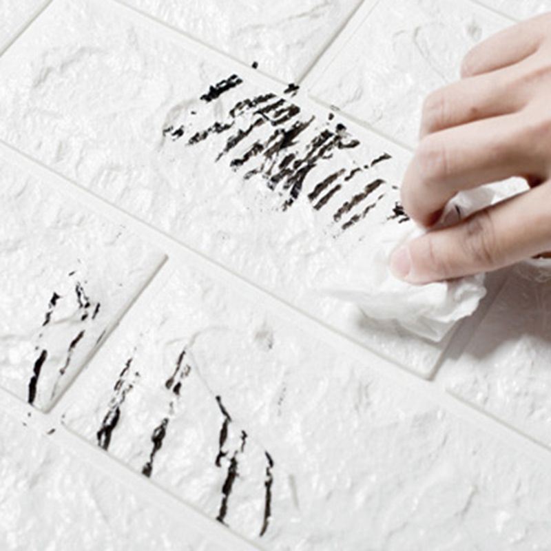 Skorter | 3D Faux-Brick Wall Panel Peel and Press Foam Living Room Waterproof Wall Ceiling