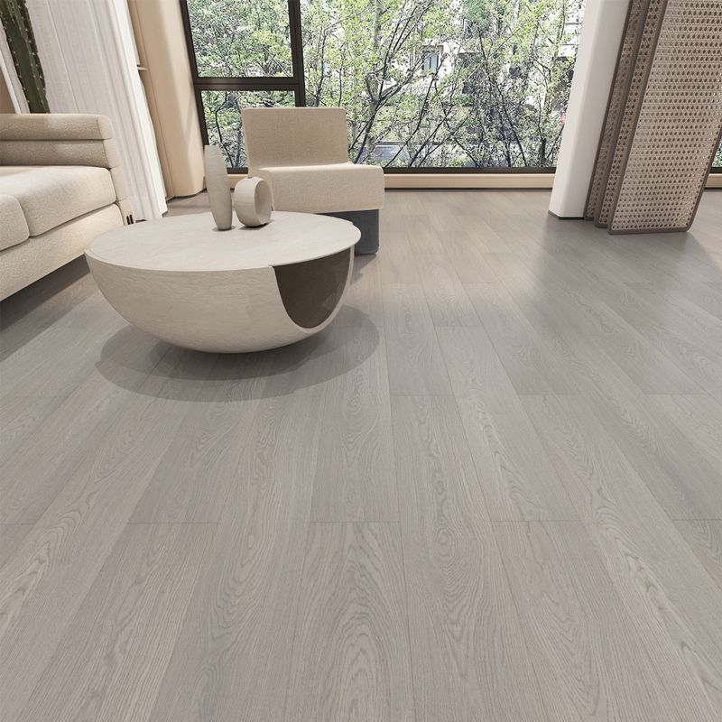 Skorter | 49"x8" width E0 natural solid wood laminate flooring, click-lock, waterproof