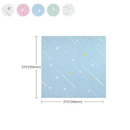 Skorter | Contemporary Wall Ceiling Cartoon Print Peel and Stick Waterproof Wall Panel