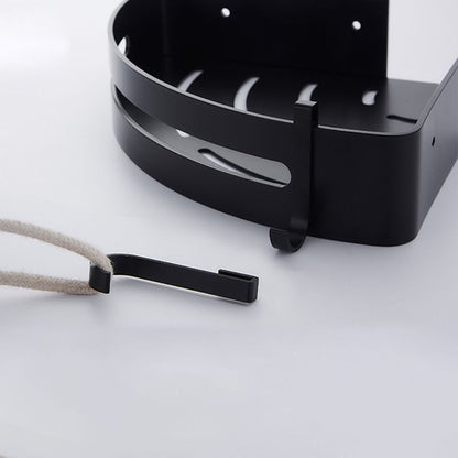 Skorter | Black Bathroom Set Modern 1/2/3 - Piece Anti-Rust Bathroom Rack