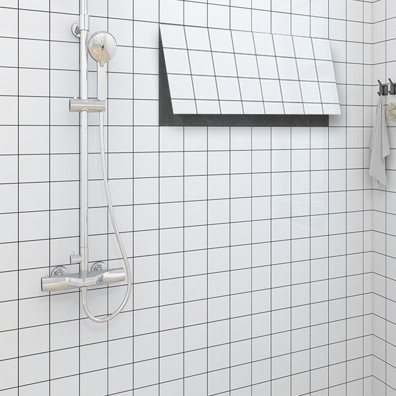 Skorter | 3-Pack PVC Rectangular Peel & Stick Subway Tiles Kitchen and Bathroom Backsplash