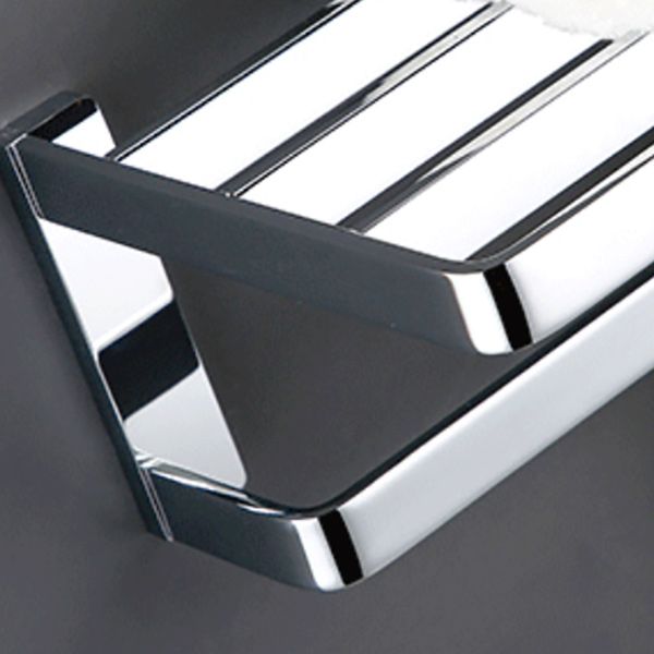 Skorter | 5-piece Bathroom Accessory Set Modern Polished Chrome Bathroom Set