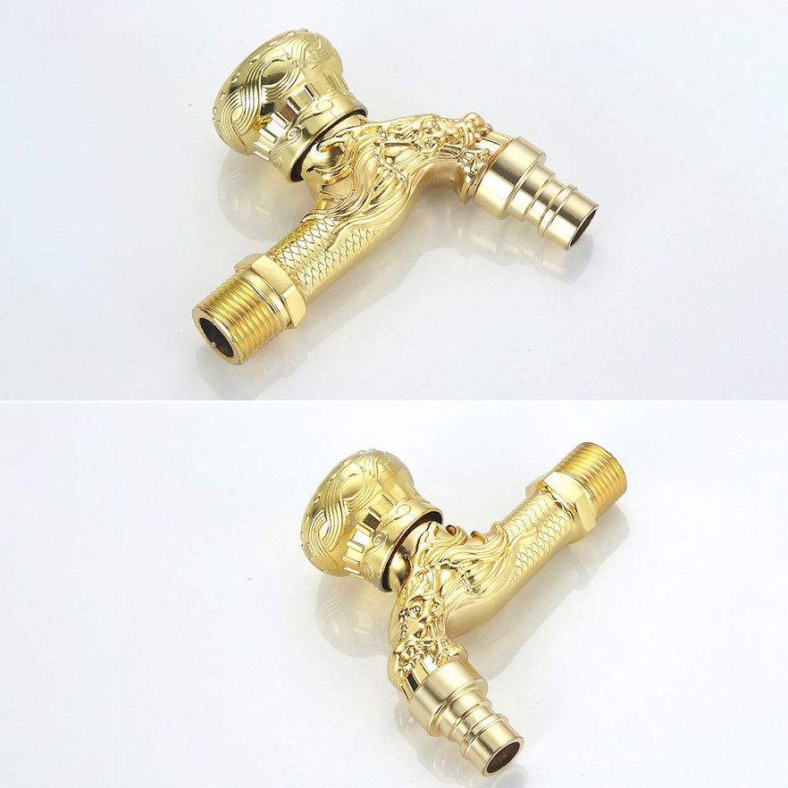 Skorter | Vintage Classic Basin Mixer Zinc Single Lever Dragon Engraving Wall Mounted Tap