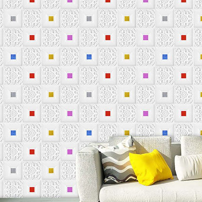 Skorter | Modern Tin Wall Panel Smooth Wall Ceiling XPE Cotton Set of 1