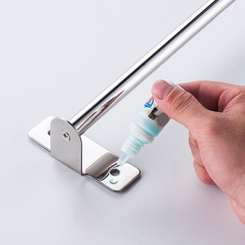 Skorter | 3-piece stainless steel bathroom accessory set Modern chrome object stand