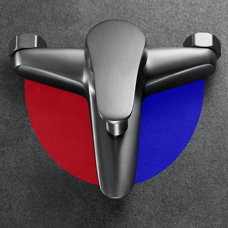 Skorter | Bathtub filler wall mount hand shower single lever handle 2 holes low arc bathtub faucet with hose