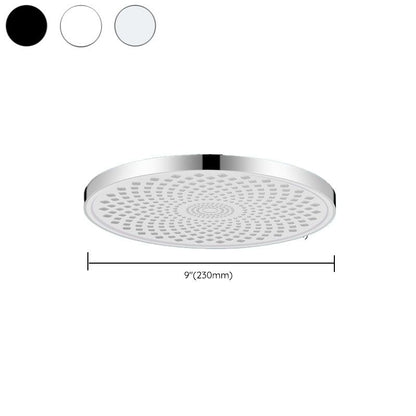Skorter | Round Fixed Shower Head High Flow Aerated Wall Mount Shower Head
