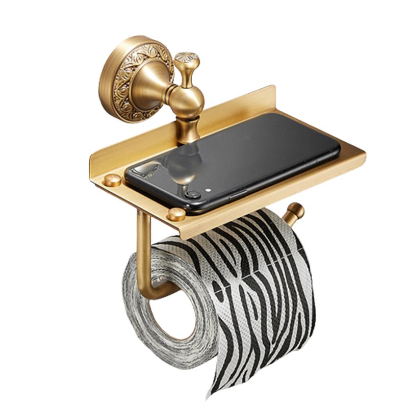 Skorter | Traditional brushed brass bathroom accessories as a single piece or in a set