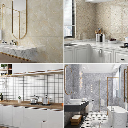 Skorter | Modern mold-resistant tile PVC Single Peel & Stick tile for backsplash wall