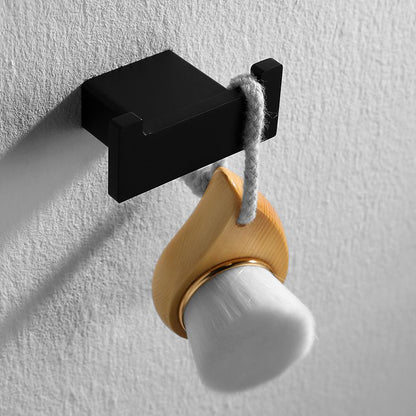 Skorter | Contemporary Bathroom Accessories As Individual Item Or As Set in Black