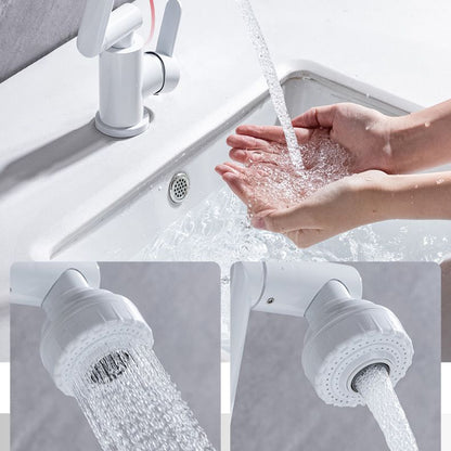 Skorter | Contemporary Centerset Faucet Lever Handles Low Arc Stainless Steel Faucet