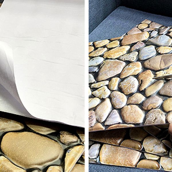 Skorter | Artificial Stone Panel Wall Modern Minimalist Home Living Room Wall Panel (5-Pack)