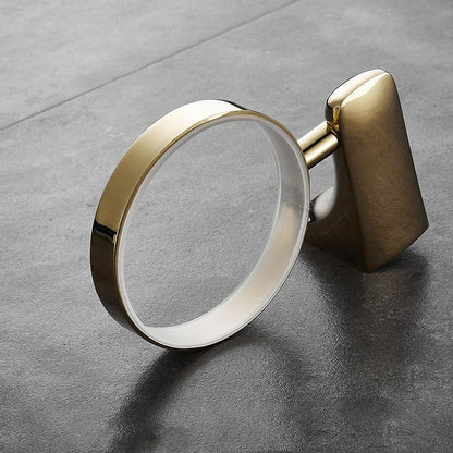 Skorter | 2-piece metal bathroom accessory set traditional toilet brush and holder set