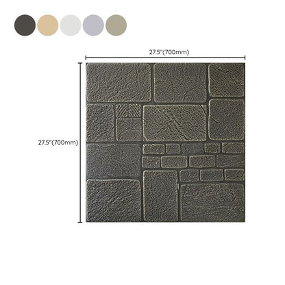 Skorter | 3D artificial stone wall panel industrial style living room wall panel (pack of 10)