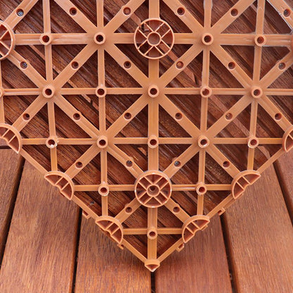 Skorter | Basic Wood Tiles Composite Pavers Tiles for Outdoor Patio