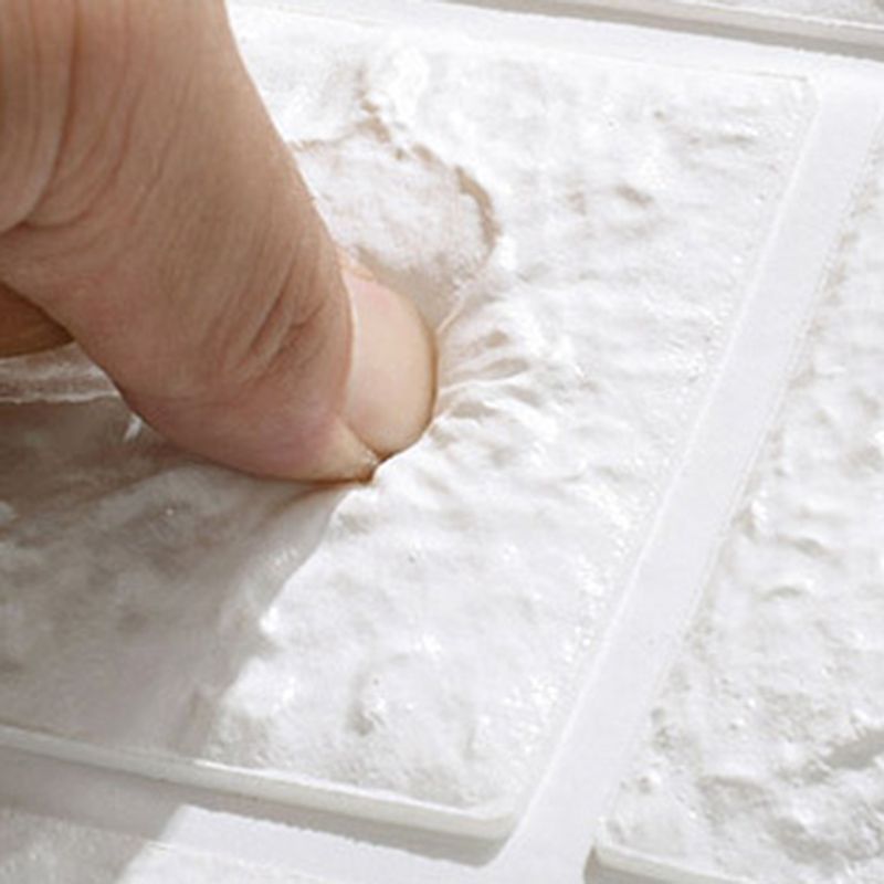 Skorter | 3D Faux-Brick Wall Panel Peel and Press Foam Living Room Waterproof Wall Ceiling