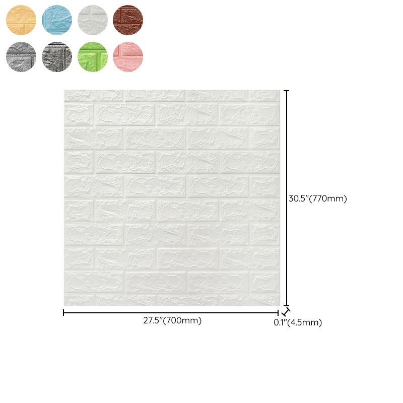 Skorter | 3D-embossed wall panels Color Waterproof Foam Interior wall tile