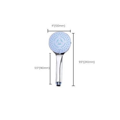 Skorter | Contemporary Handheld Shower Head Adjustable Spray Pattern Silver Shower Head