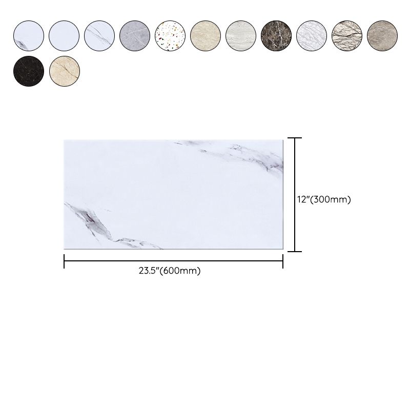 Skorter | Contemporary Style Wallpaper Single Panel Bathroom Wallpaper with Rectangular Shape