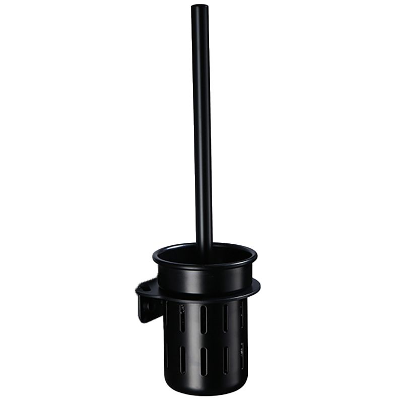 Skorter | Contemporary Bathroom Accessory Set Black Surface Bathrobe Hook/Towel Ring Bar