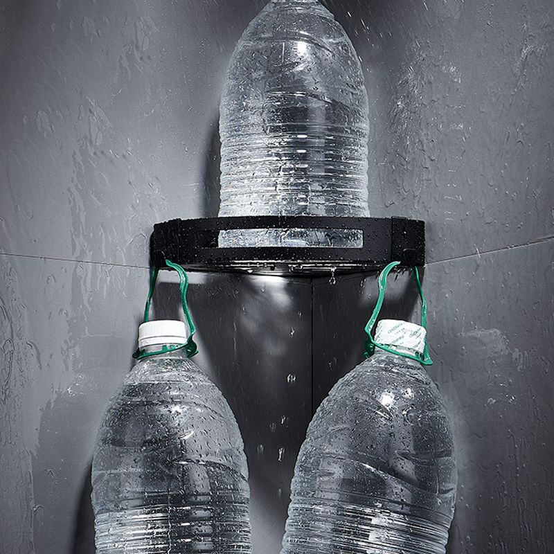 Skorter | Black Bathroom Set Modern 1/2/3 - Piece Anti-Rust Bathroom Rack