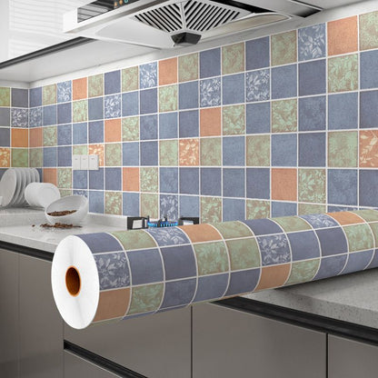 Skorter | Modern Peel and Stick Tiles PVC Mosaic Tiles Peel and Stick Back Wall Tiles