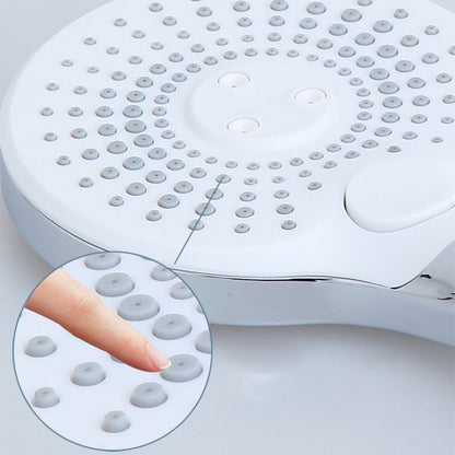 Skorter | Basic Shower Head Round Plastic Handheld Shower Head in Silver