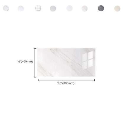Skorter | 10-Pack PVC rectangular Peel and Stick Tiles Kitchen and Bathroom Backsplash