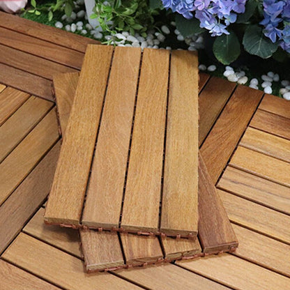 Skorter | Basic Wood Tiles Composite Pavers Tiles for Outdoor Patio