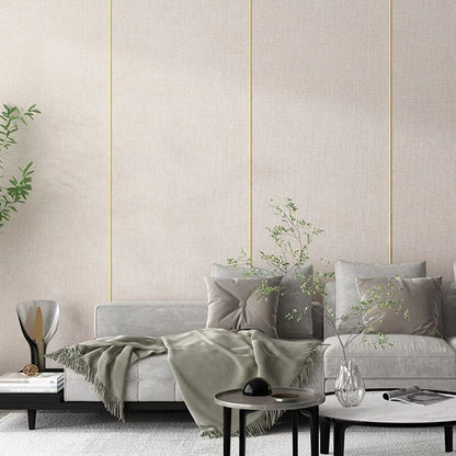 Skorter | Contemporary Style Wall Panel Linen Living Space Peel and Stick Wall Covering