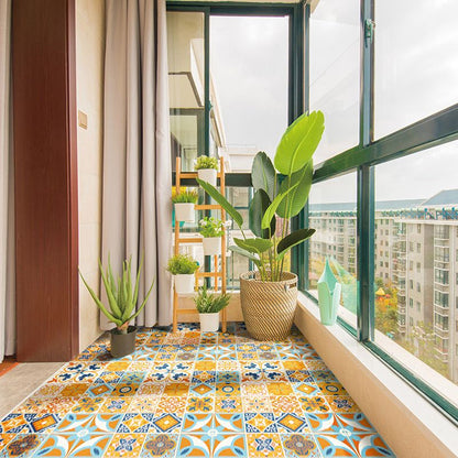 Skorter | 24" x 118" x 6mm Vinyl flooring for living spaces Peel and Stick PVC floor