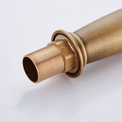 Skorter | Round Basin Faucet Bathroom Faucet Single Lever High Arc Basin Faucet