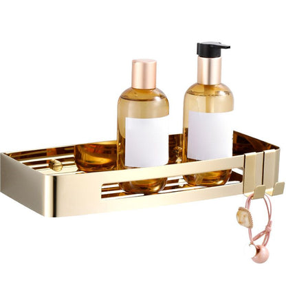 Skorter | 3-piece modern bathroom accessory set made of stainless steel, bathroom shelf