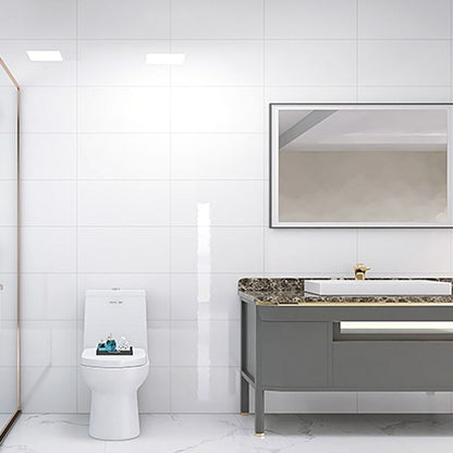 Skorter | Contemporary Style Wallpaper Single Panel Bathroom Wallpaper with Rectangular Shape